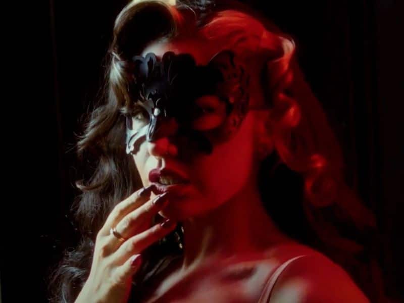 Masked cruise guest