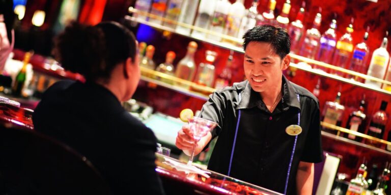 NCL crew bartender