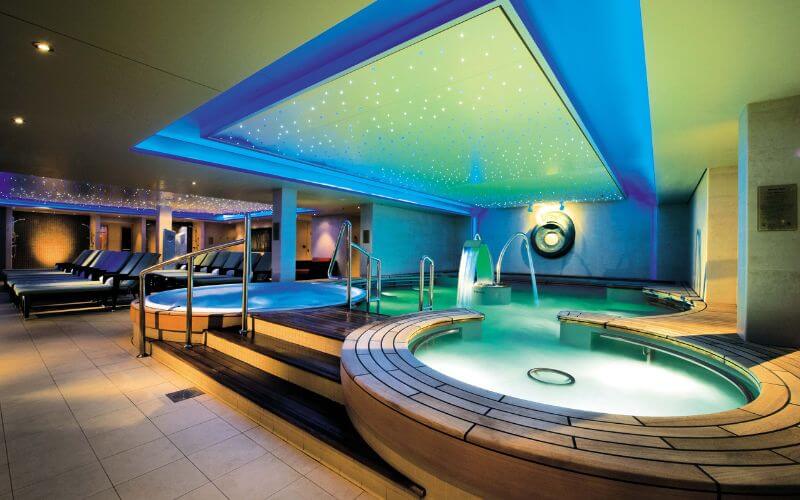 Cruise ship spa thermal suite 