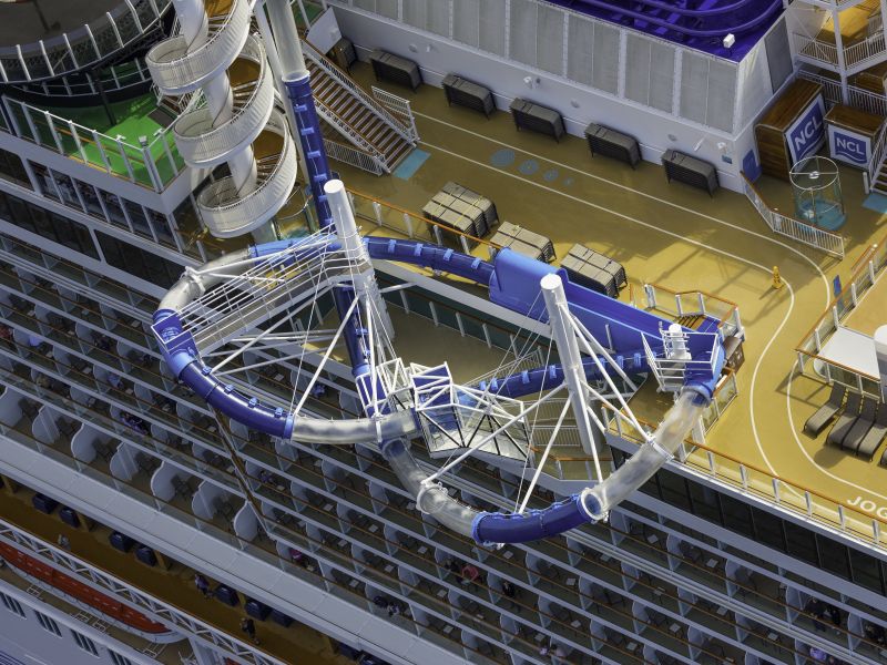 NCL Ocean Loops slide