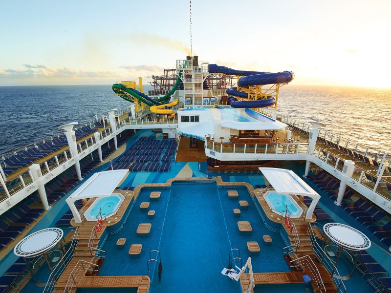 Norwegian Escape Pool Deck