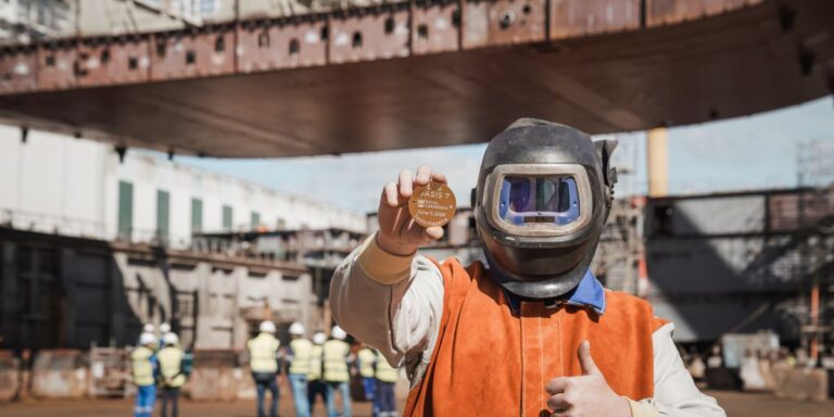 Oasis 7 Keel Laying Ceremony
