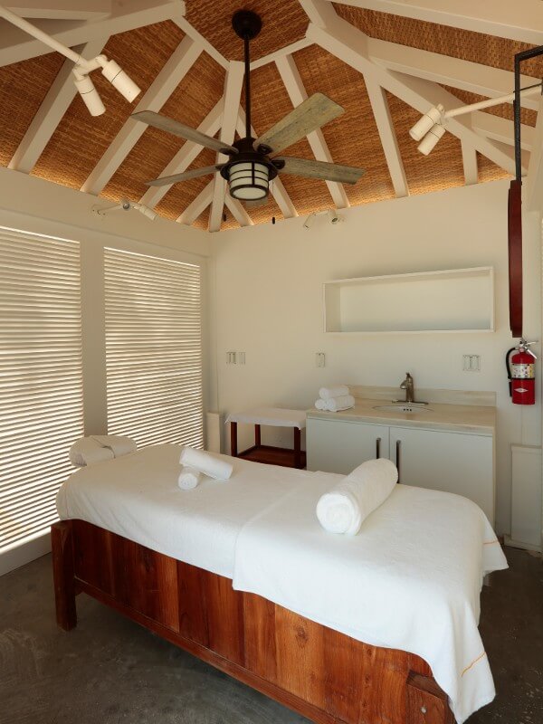 Ocean Cay Spa treatment room