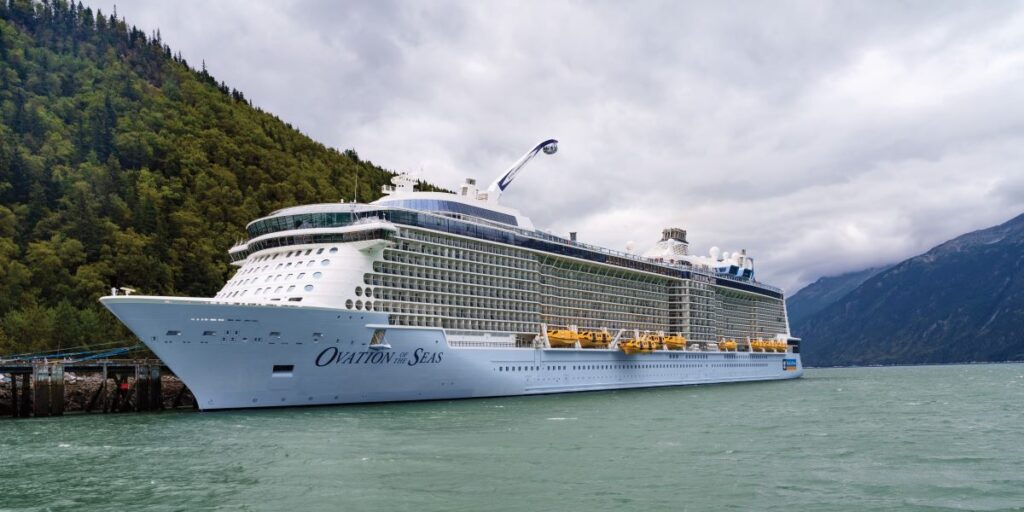 Ovation of the Seas in Alaska