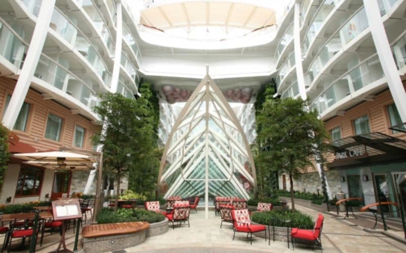 Park Cafe at Central Park on Allure of the Seas