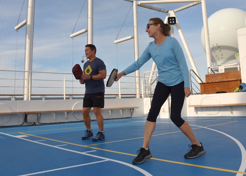 Pickleball on Nieuw Statendam