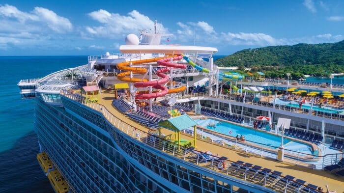 Wonder of the Seas Pool and Sports Zone