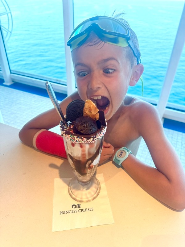 Princess cruises premium dessert