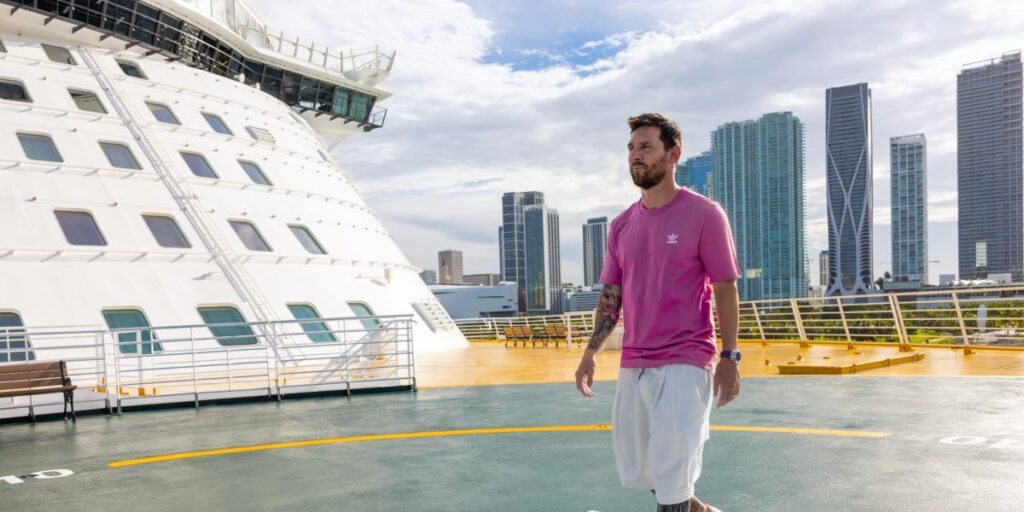 Royal Caribbean Icon Lionel Messi