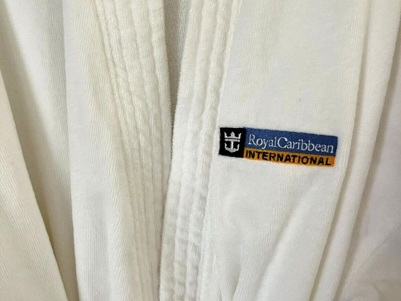 Royal Caribbean bathrobe