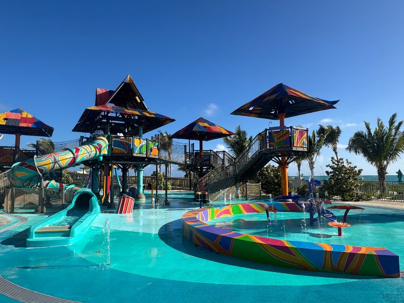 Rush Out Gush Out splash area