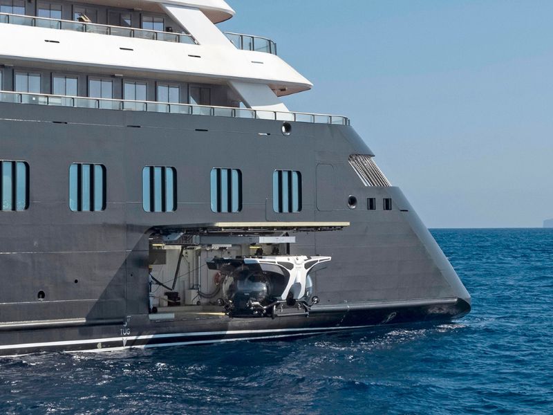 Scenic Eclipse Submarine.