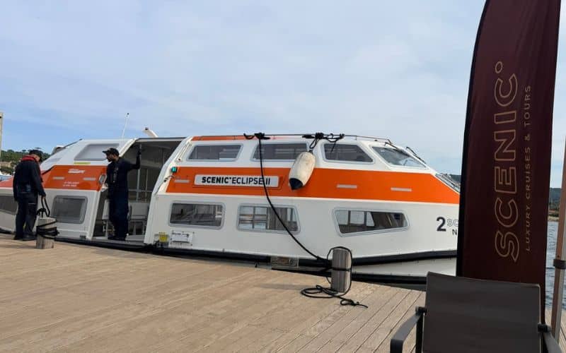 Scenic Eclipse tender boat