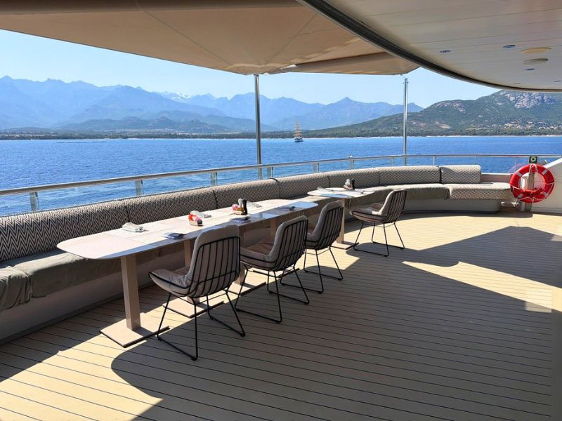 Scenic Eclipse outdoor area
