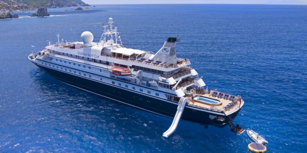 SeaDream Yacht Club Water Slide