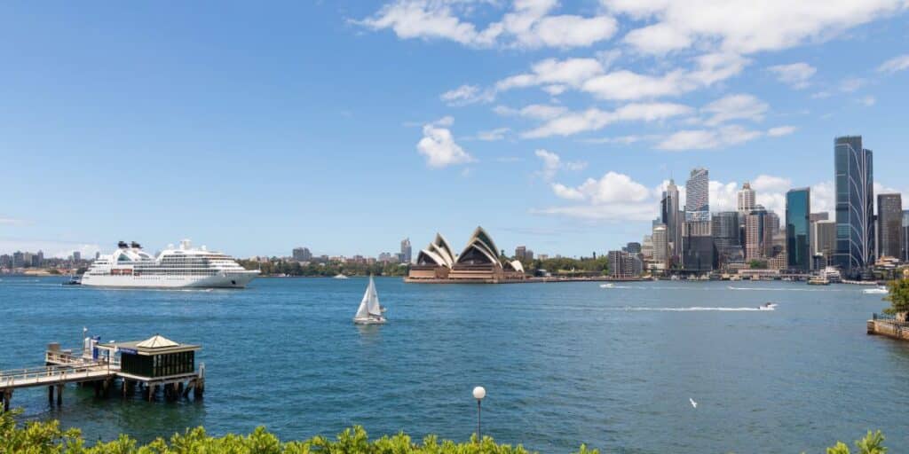 Seabourn Quest in Australia