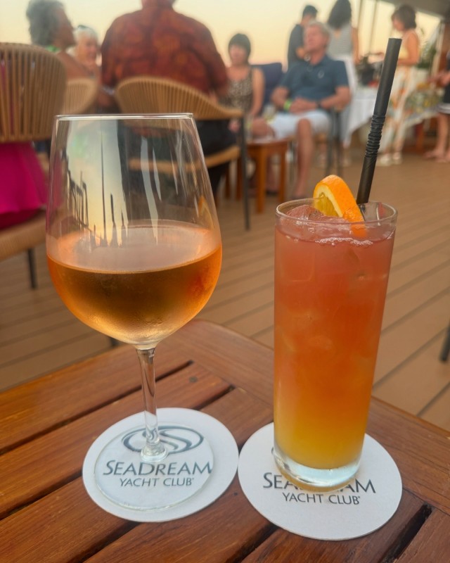 SeaDream drinks
