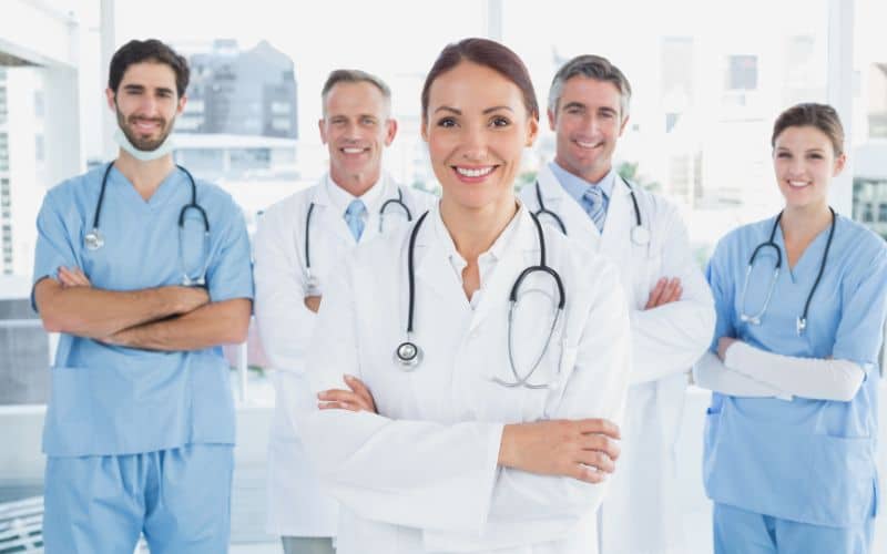 healthcare workers