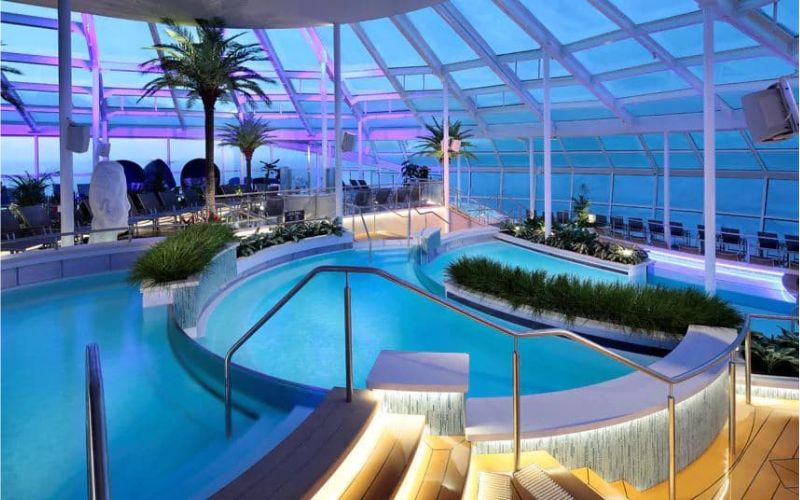 Solarium on Anthem of the Seas
