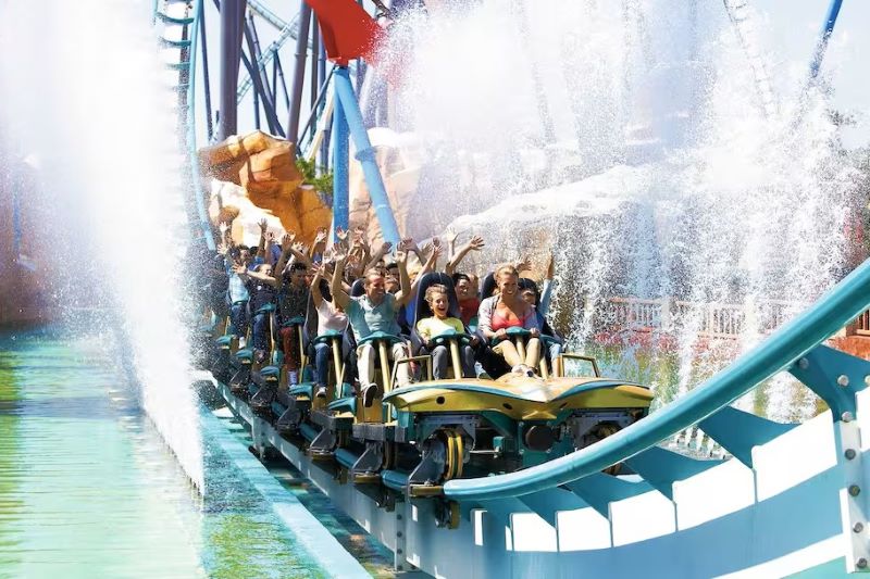 PortAventura theme park in Spain