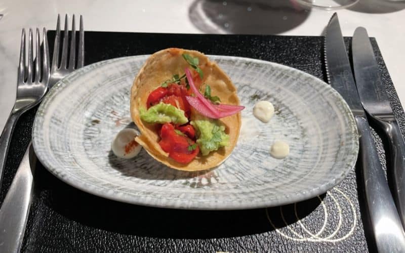 One dish you can order onboard in the Limelight Club