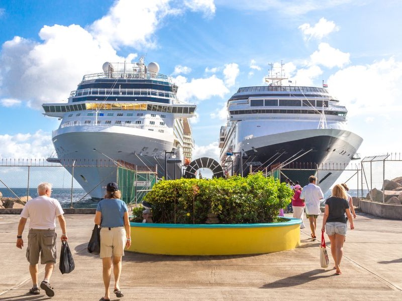 St Kitts Port Zante cruise ship terminal