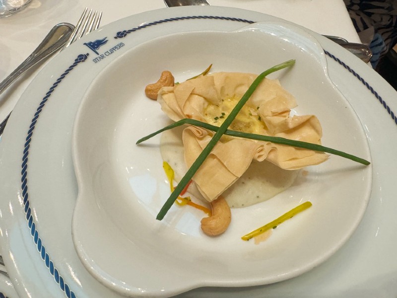 Food on Star Clippers