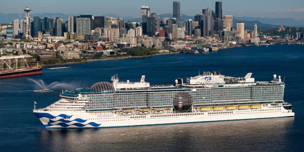 Star Princess in Alaska