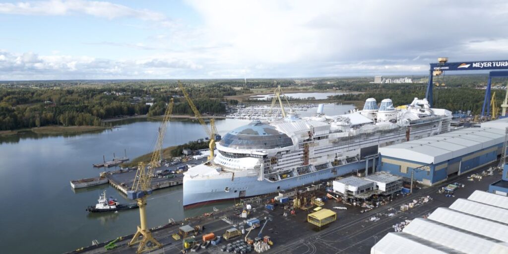 Star of the Seas float out