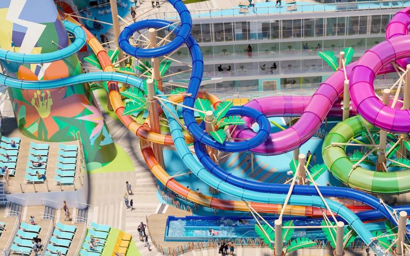 Storm Chasers slides on Icon of the Seas