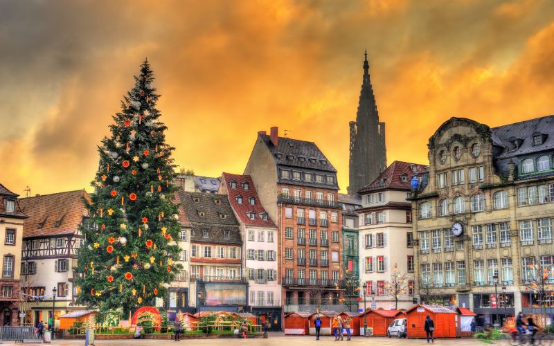 Strasbourg, France Christmas