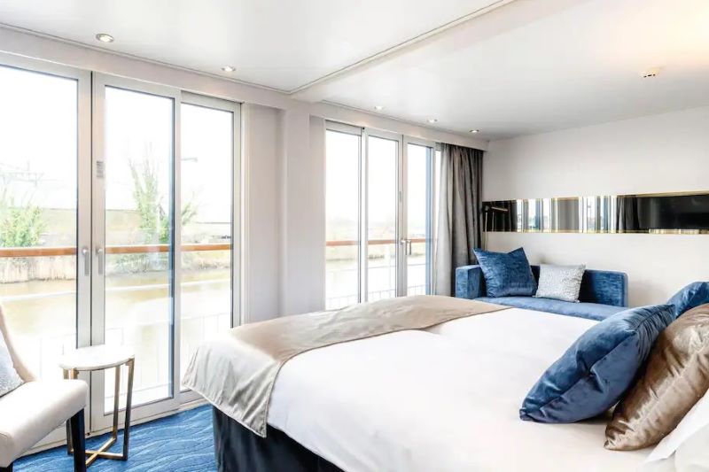 TUI River cruises balcony cabin