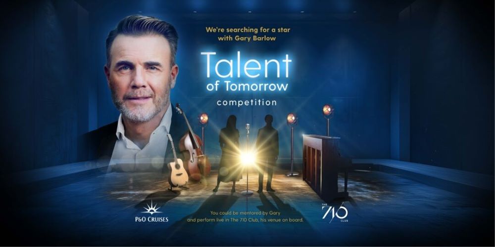 P&O Cruises Talent of Tomorrow Gary Barlow