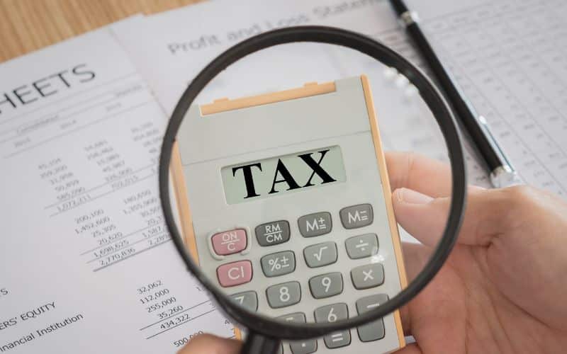 Calculating the amount of tax to be paid