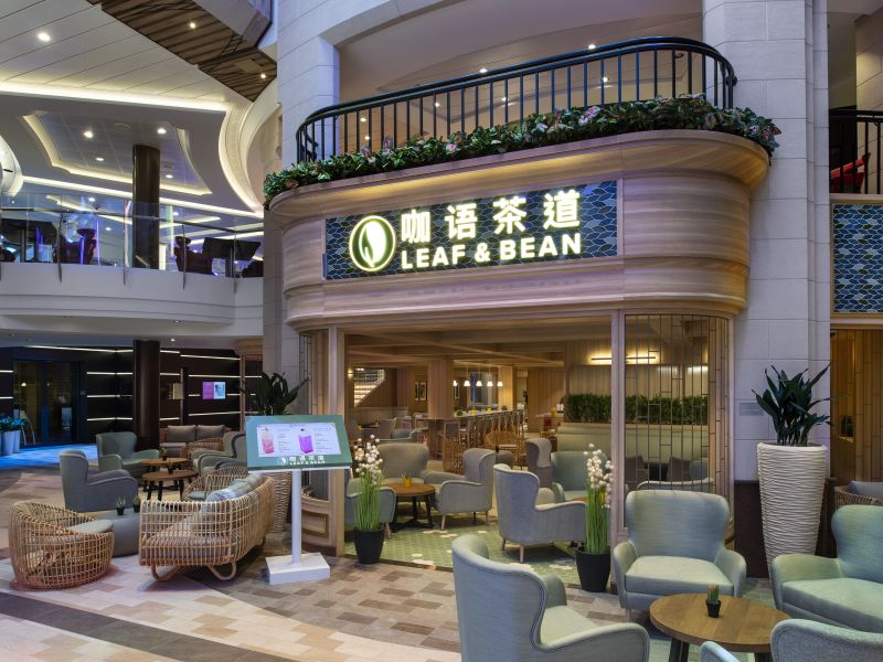 Tea Cafe on Spectrum of the Seas