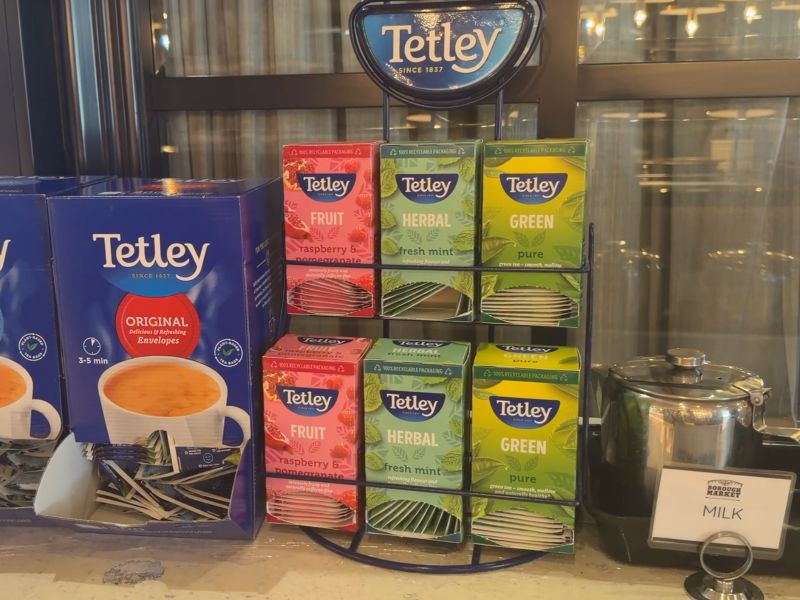 Tea on Ambassador Cruise Ship