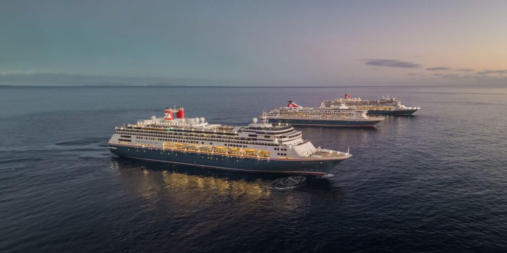 The Fleet Bolette, Balmoral and Borealis Fred Olsen