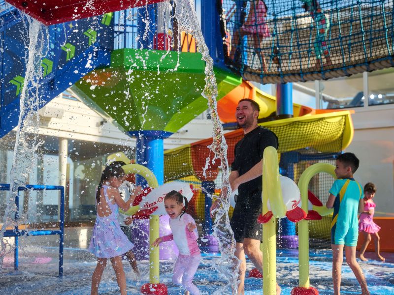 Splash zone on Disney Adventure