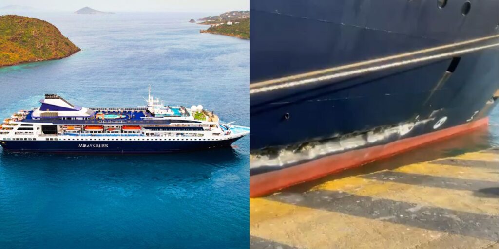 MV Gemini hull tear