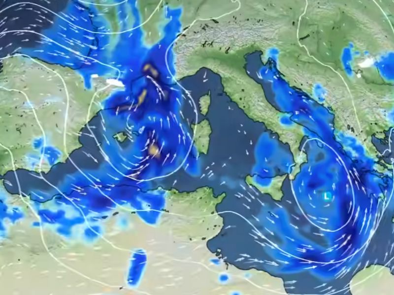 Cyclone Harry in the Mediterranean