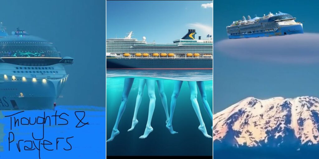 Icon of the Seas floating mansplained