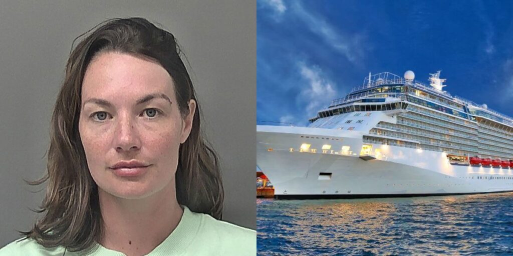 Lucy Roberts luxury cruise arrest