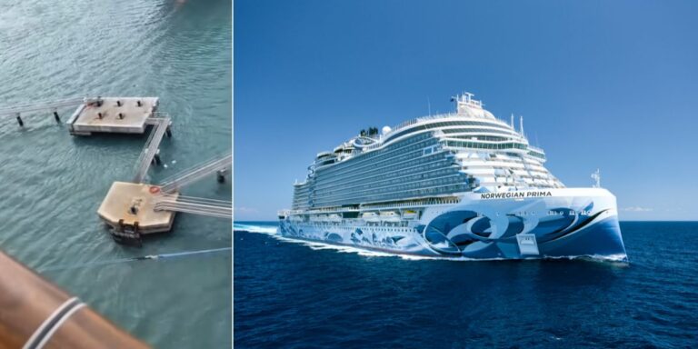 Norwegian Prima Moorings