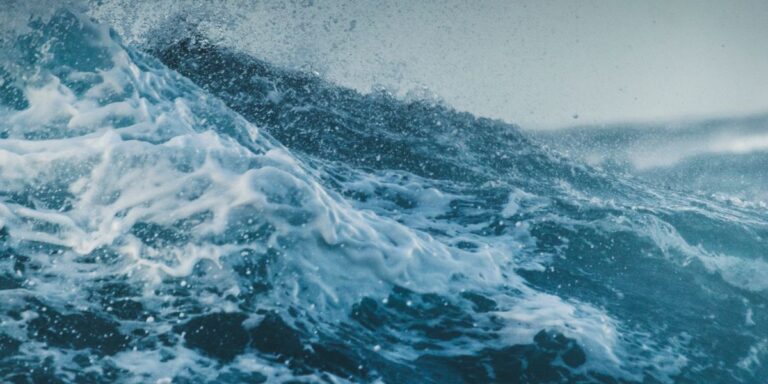 Stormy seas