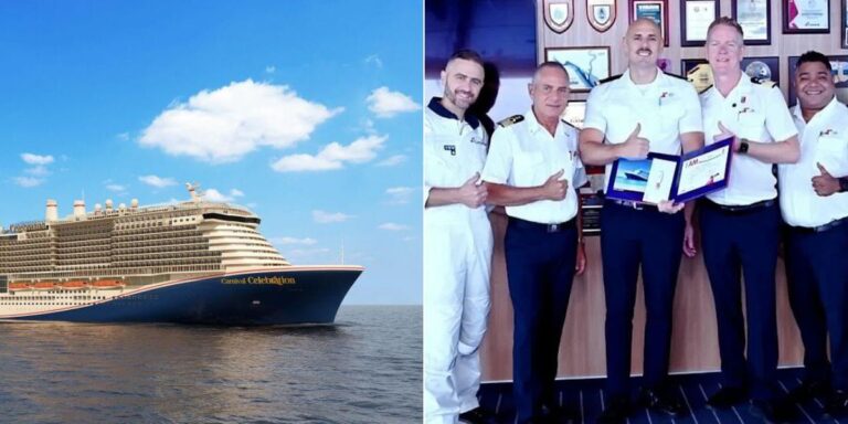 Carnival Celebration Crew Member Saves Guest