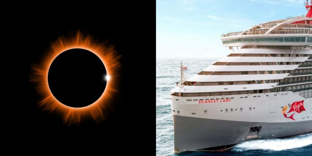 Virgin Voyages Solar Eclipse
