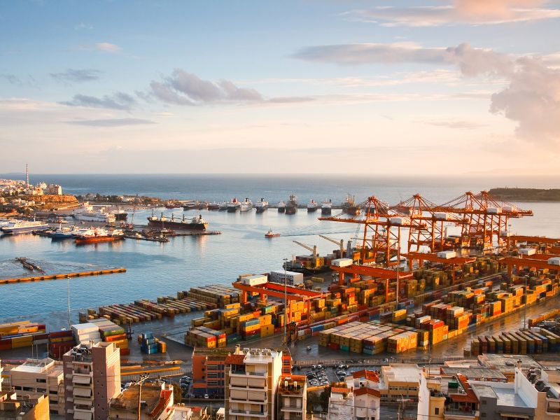 Piraeus port