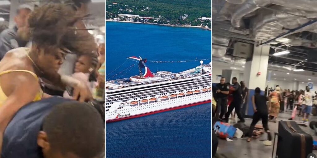Carnival cruise port brawl