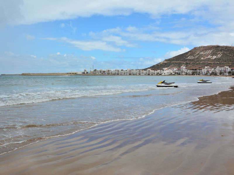 Agadir beach Morocco