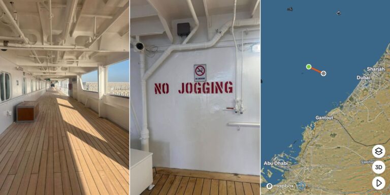 Cruise Mummy Celestyal jogging controversy